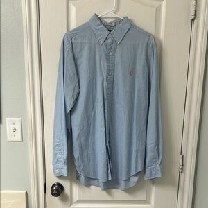 Ralph Lauren Blue Casual Button Down Shirt